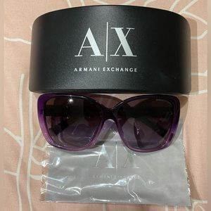 Armani Exchange - Purple Sunglasses